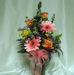 Simply Roses and Gerbera Bouquet 