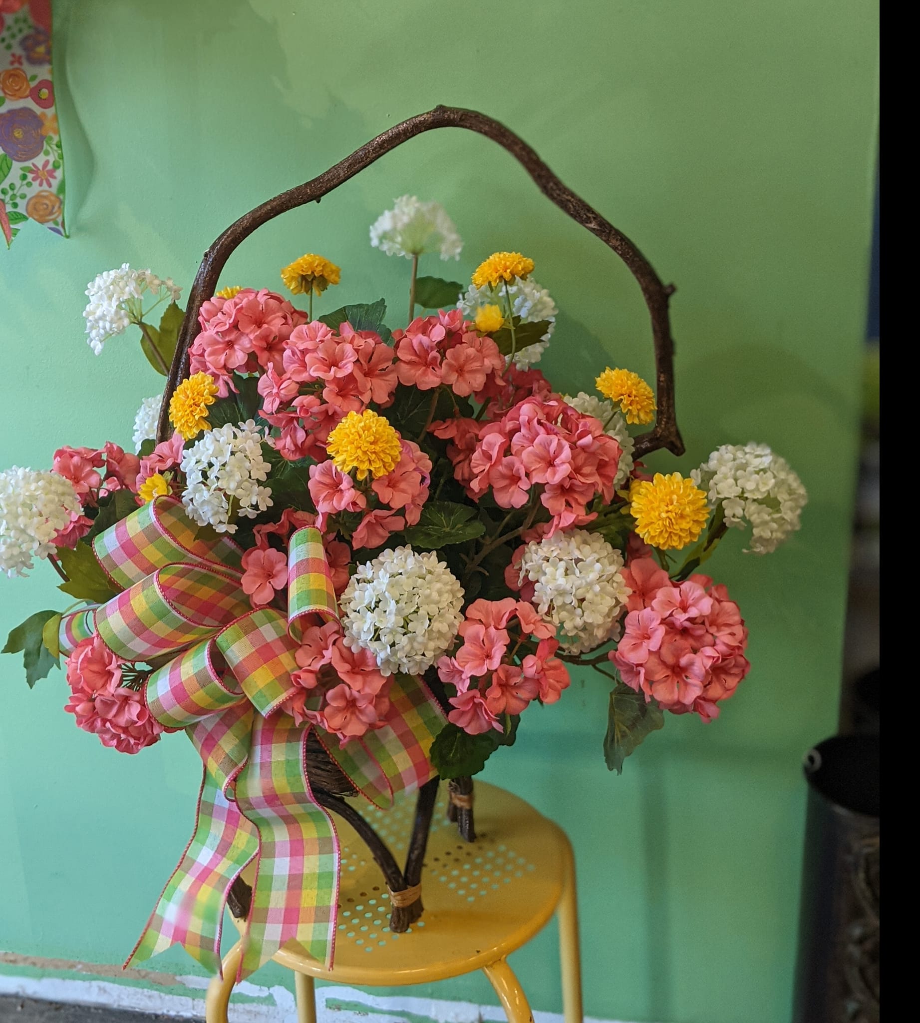Tim's Touch Florist, Gifts & Flower Delivery Willow Basket