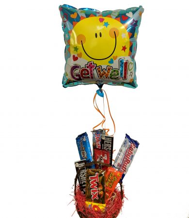 Get Well Candy Basket