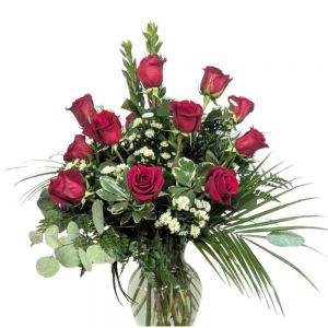 Dozen Roses- Prem. 5 colors available 