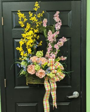 Forsythia and Roses