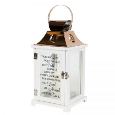 Walk Beside Us Lantern - Medium