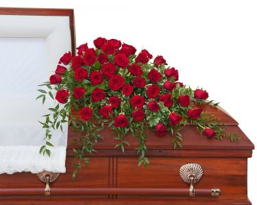 Simply Roses Supreme Casket Spray