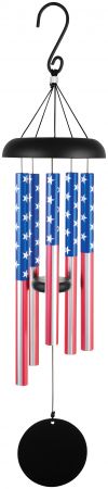American Flag Windchime 32