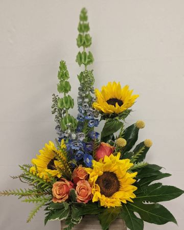 Six Sunflowers  Petals on Prince Floral Arrangements for All Occasions