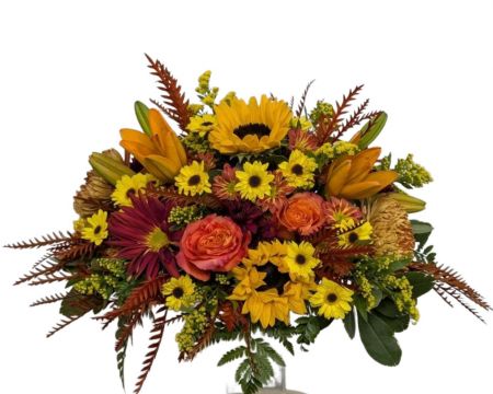 Autumn Sunset Centerpiece 