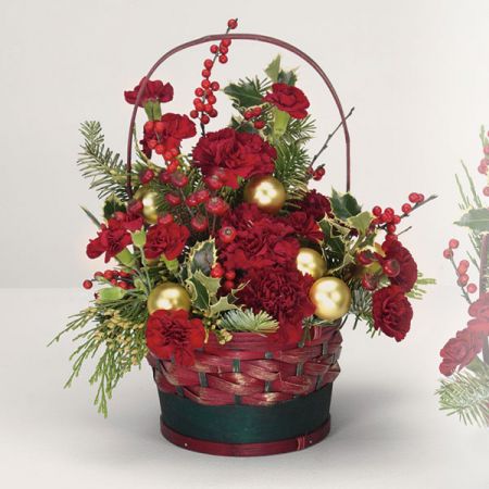 Large Yuletide Basket