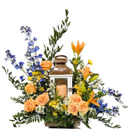 Lanterns with Florals - Deluxe Example Only