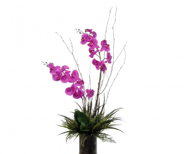 Contemporary Purple Orchid 
