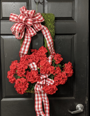 Red Geraniums