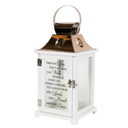 Walk Beside Us Lantern - Medium