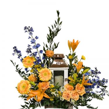 Lanterns with Florals - Premium Example Only